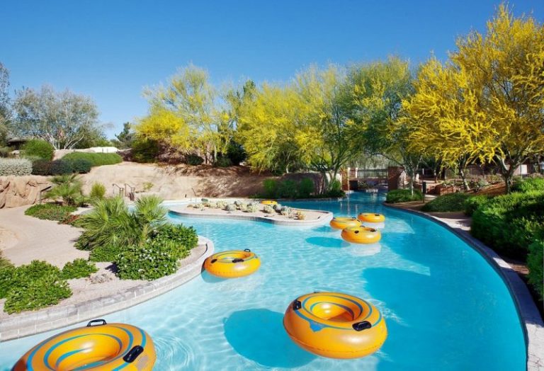 phoenix hotels with lazy river